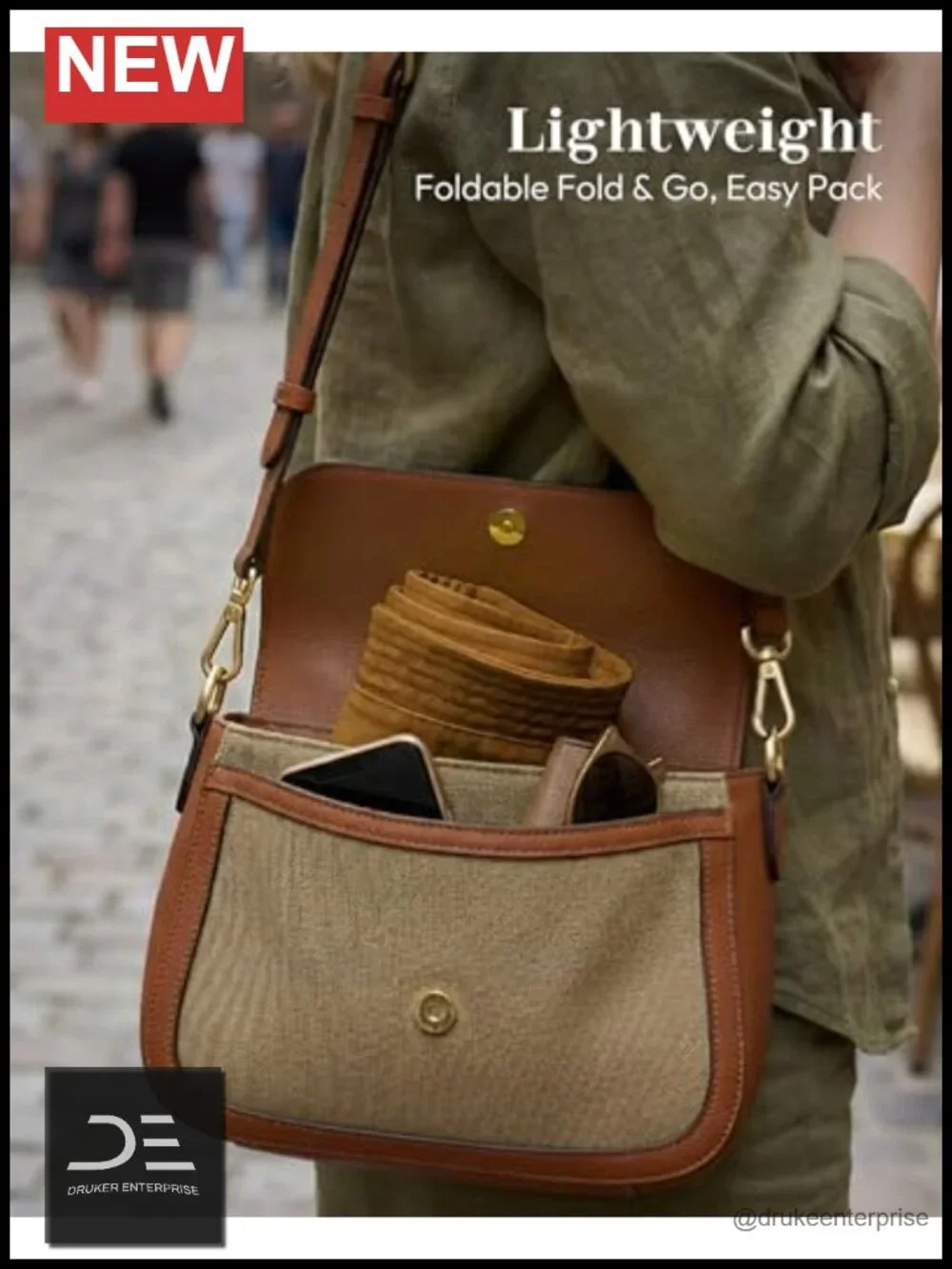 Cotton Packable Bucket Sun Hat for Women Men with Adjustable Drawstring
